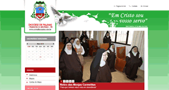 Desktop Screenshot of curiadiocesana.com.br