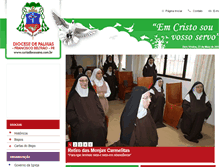Tablet Screenshot of curiadiocesana.com.br